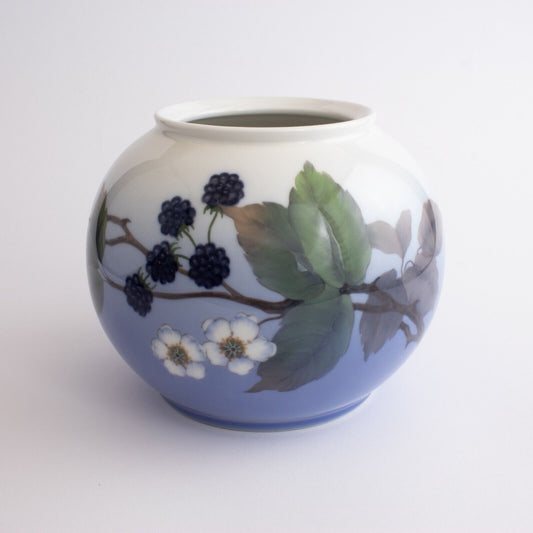 VASO SFERA PORCELLANA ROYAL COPENHAGEN "Le More" ORIGINALE HANDMADE 288-42-6