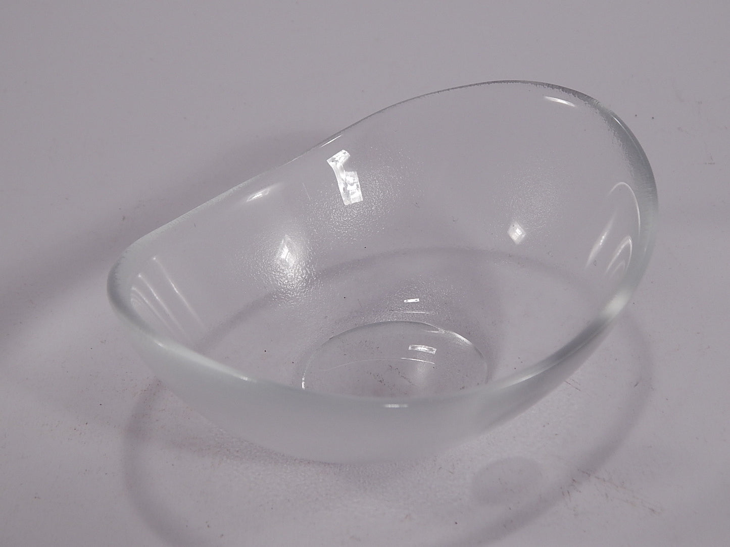 CIOTOLA PORTACANDELA CRISTALLO ROYAL COPENHAGEN ART CRYSTAL GLASS CANDLE HOLDER