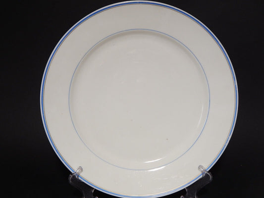 ANTICO VASSOIO PIATTO PORTATA IMPERO PORCELLANA GINORI DOCCIA XIX SECOLO