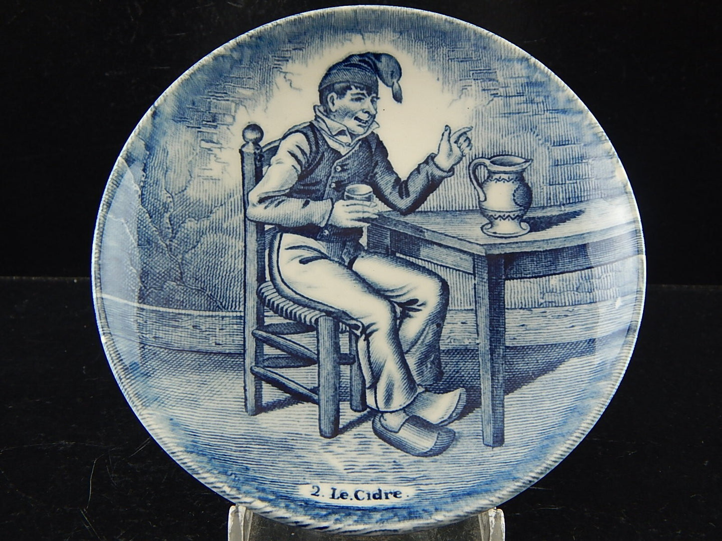 PIATTO DELFTS CERAMICA FOR ROYAL SPHYNX HOLLAND BOCH FRERES LA LOUVIERE LE CIDRE