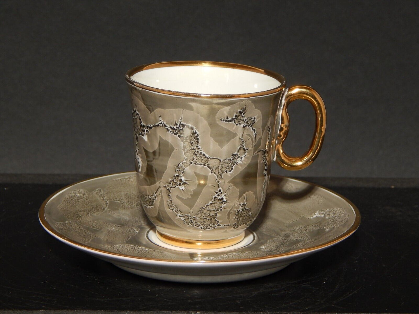 VINTAGE TAZZA CAFFE' CERAMICA MADE IN ITALY CERAMISTA BRUNO GIACHETTI #1688