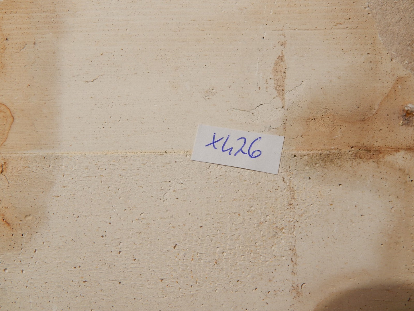 ANTICA PIASTRELLA MATTONELLA CERAMICA DELFT DEL 1700 DECORO AL MANGANESE (476)