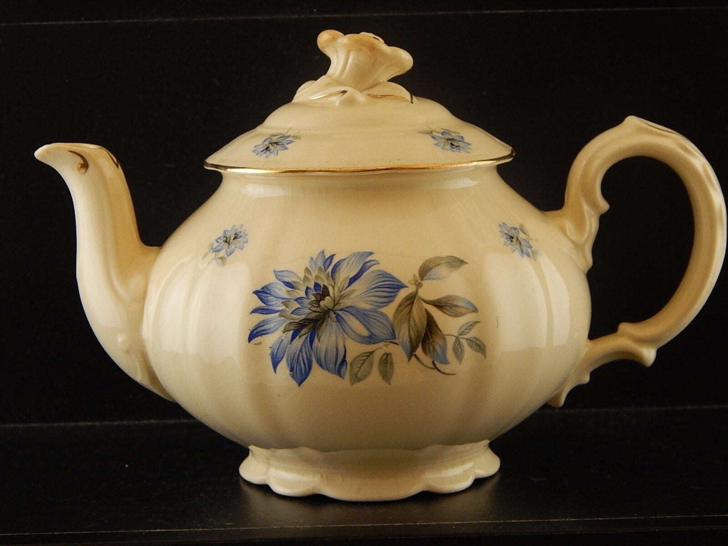 ANTICA ANNI 40 RARA TEIERA PORCELLANA RORSTRAND ANNABELL PORCELAIN TEA POT