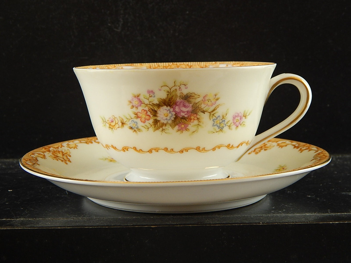 VINTAGE PREZIOSO SERVIZIO PORCELLANA 6 TAZZE TÈ SVOTO CHINA JAPAN