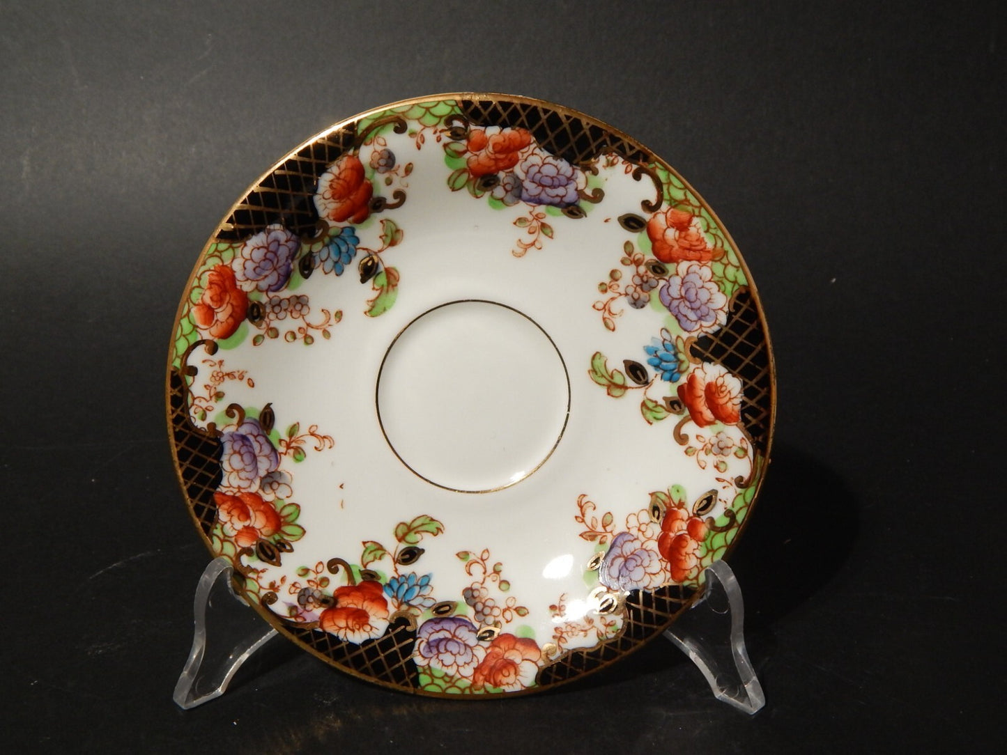 ANTICA TAZZA TE' PORCELLANA INGLESE DELPHINE CROWN CHINA JH MIDDLETON FINE 800