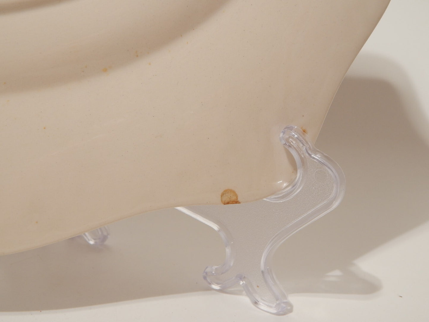 ANTICO VASSOIO SEMI PORCELLANA JOHNSON BROS OLDE ENGLISH COUNTRYSIDE DIFETTO