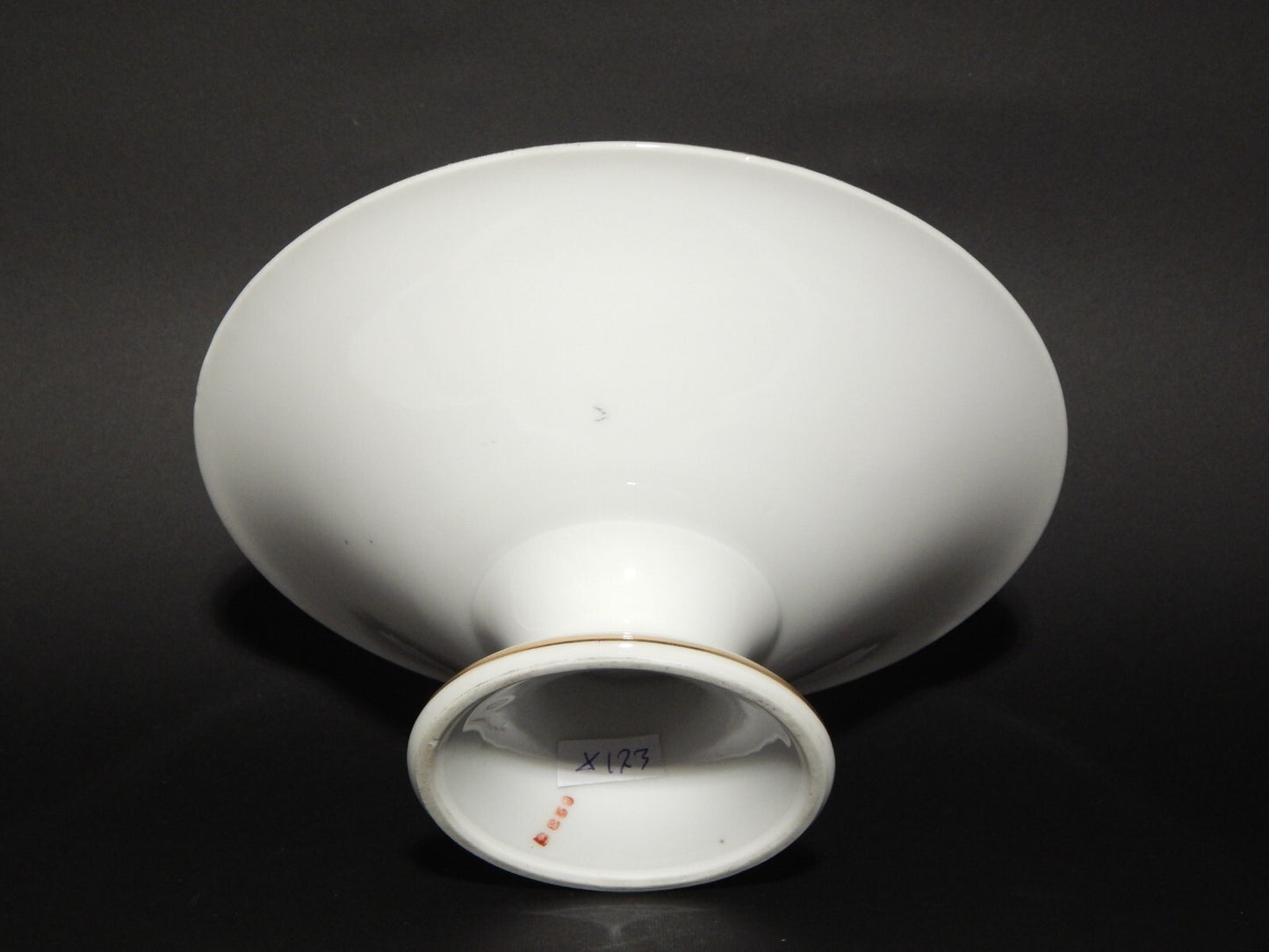 ANTICA ALZATA FRUTTIERA PORCELLANA GINORI LIBERTY DECORAZIONE RICHARD GINORI