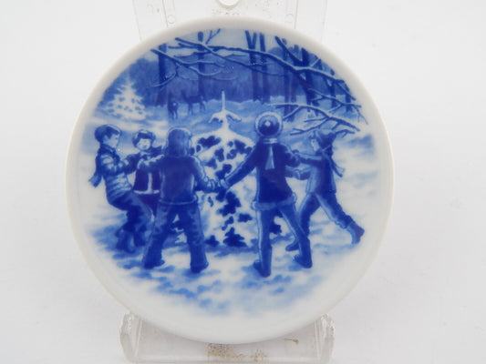 BING&GRONDAHL COPENHAGEN ANNUAL COLLECTIBLES PLAQUETTE 2007 PORCELLANA NEW W/BOX