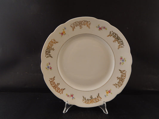 ANTICO VASSOIO ROTONDO PIATTO PORTATA PORCELLANA SELTMANN WEIDEN DECORO THERESIA