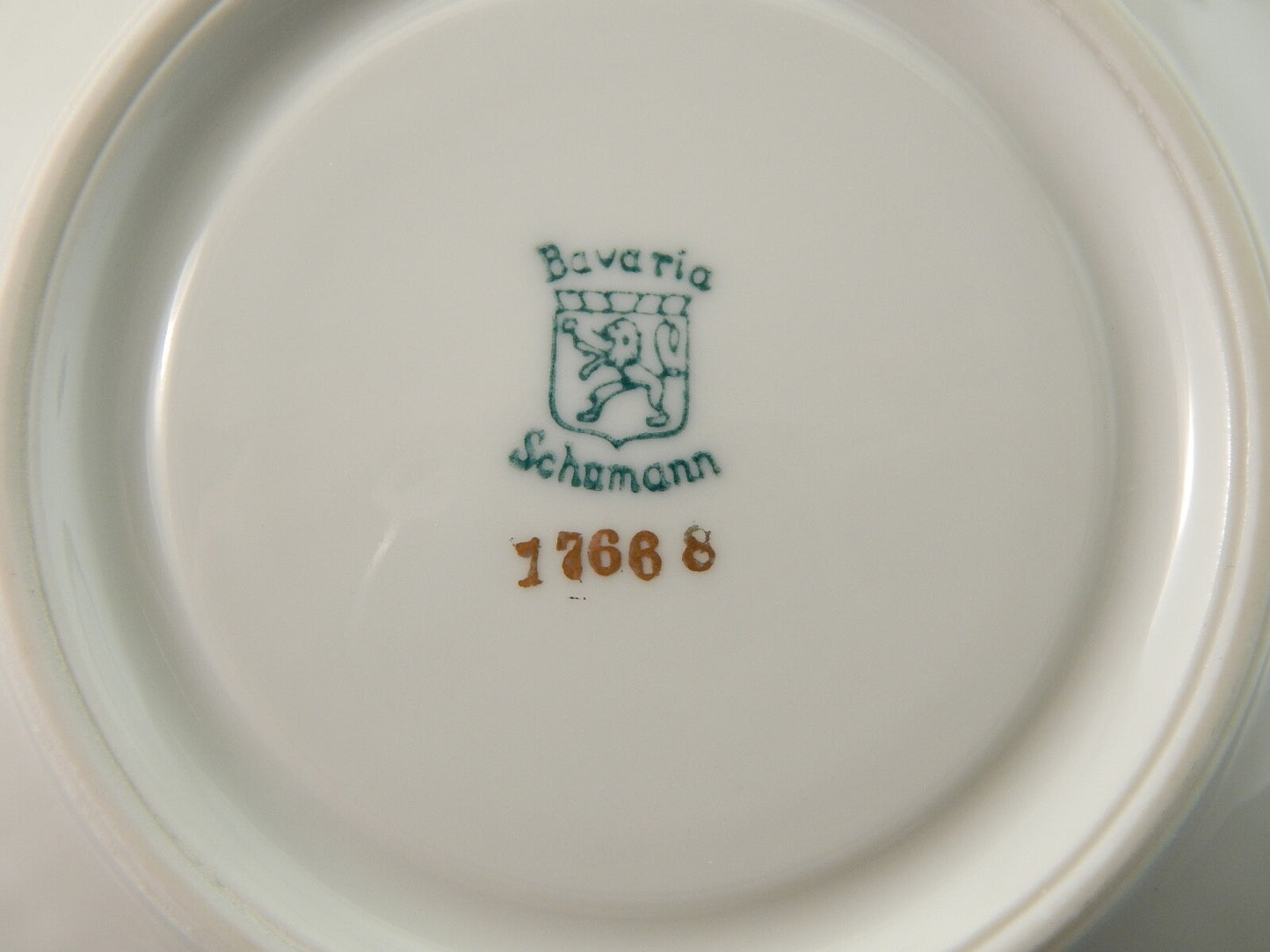 ANTICO PREZIOSO SERVIZIO TE’ IMPERO PORCELLANA SCHUMANN BAVARIA DEL 1945