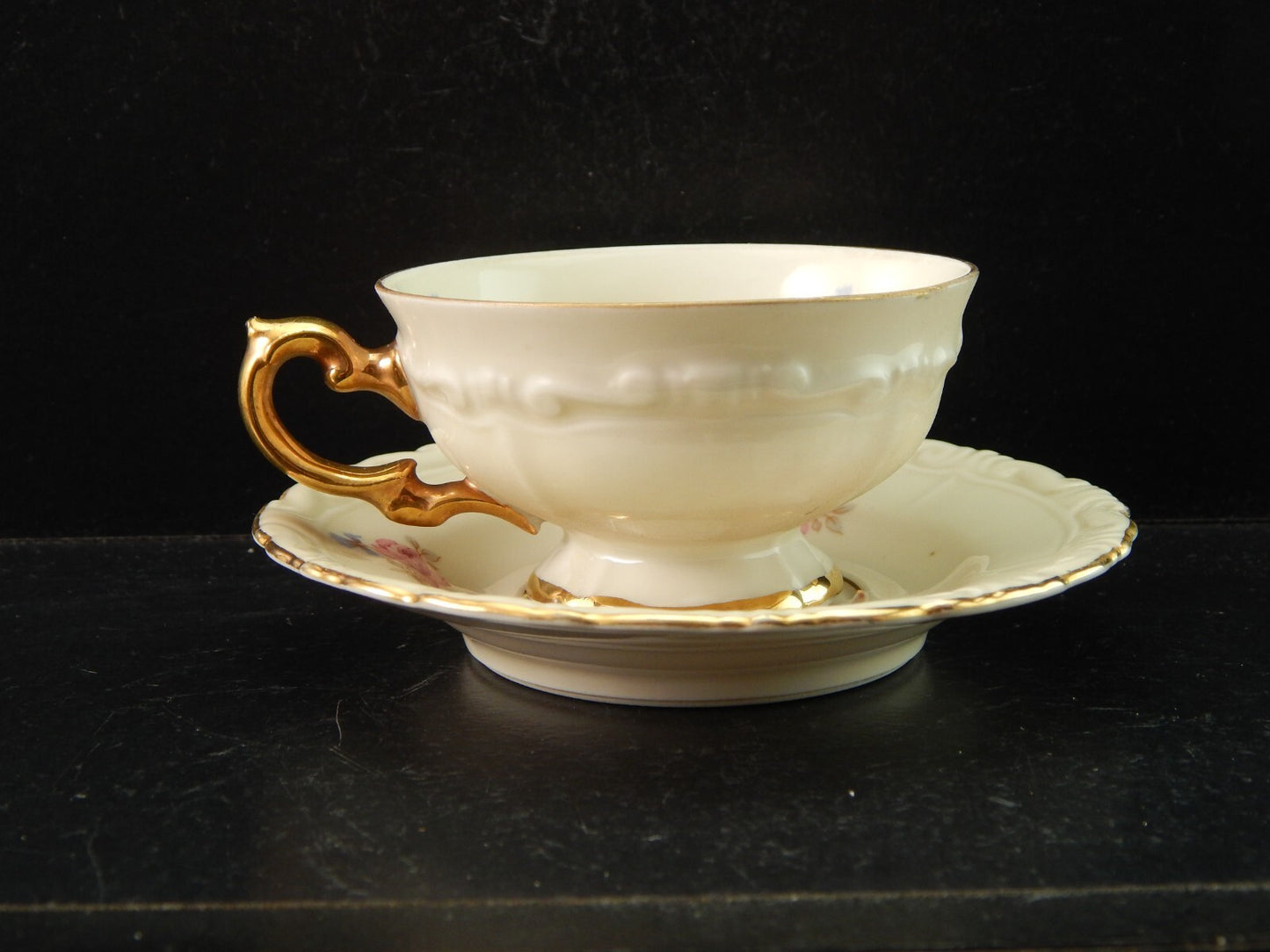 ROCAILLE SET 6 TAZZINE CAFFE' PORCELLANA VOHENSTRAUSS BAVARIA JOHANN SELTMANN