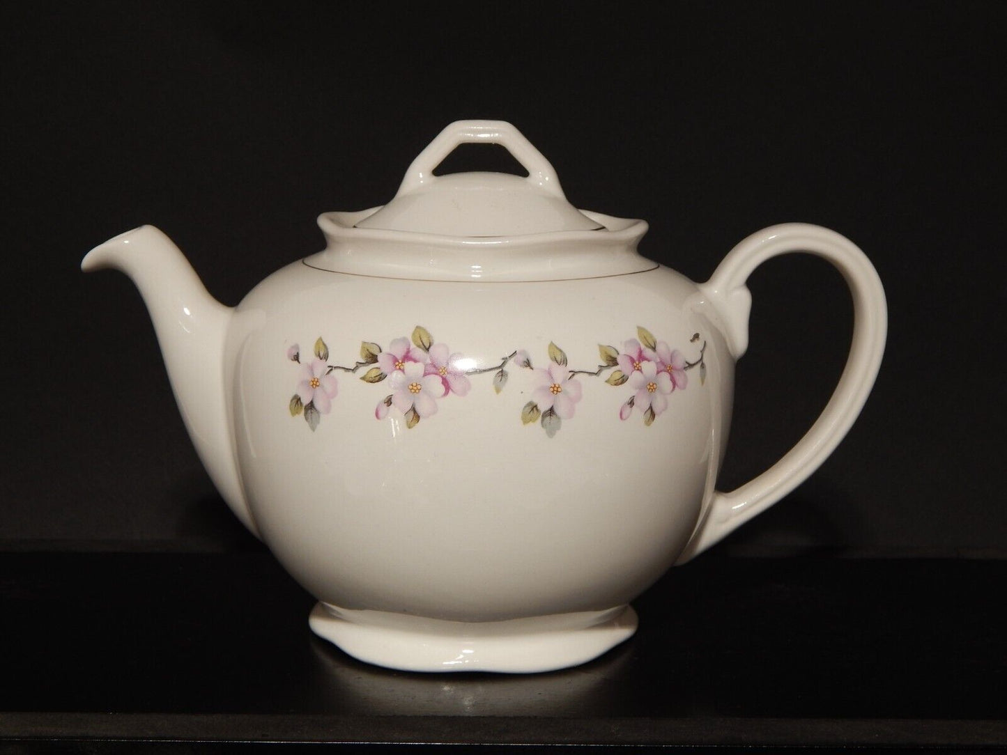 MODERNARIATO RARA TEIERA SOCIETA' CERAMICA ITALIANA LAVENO DECORO FIORI DI PESCO