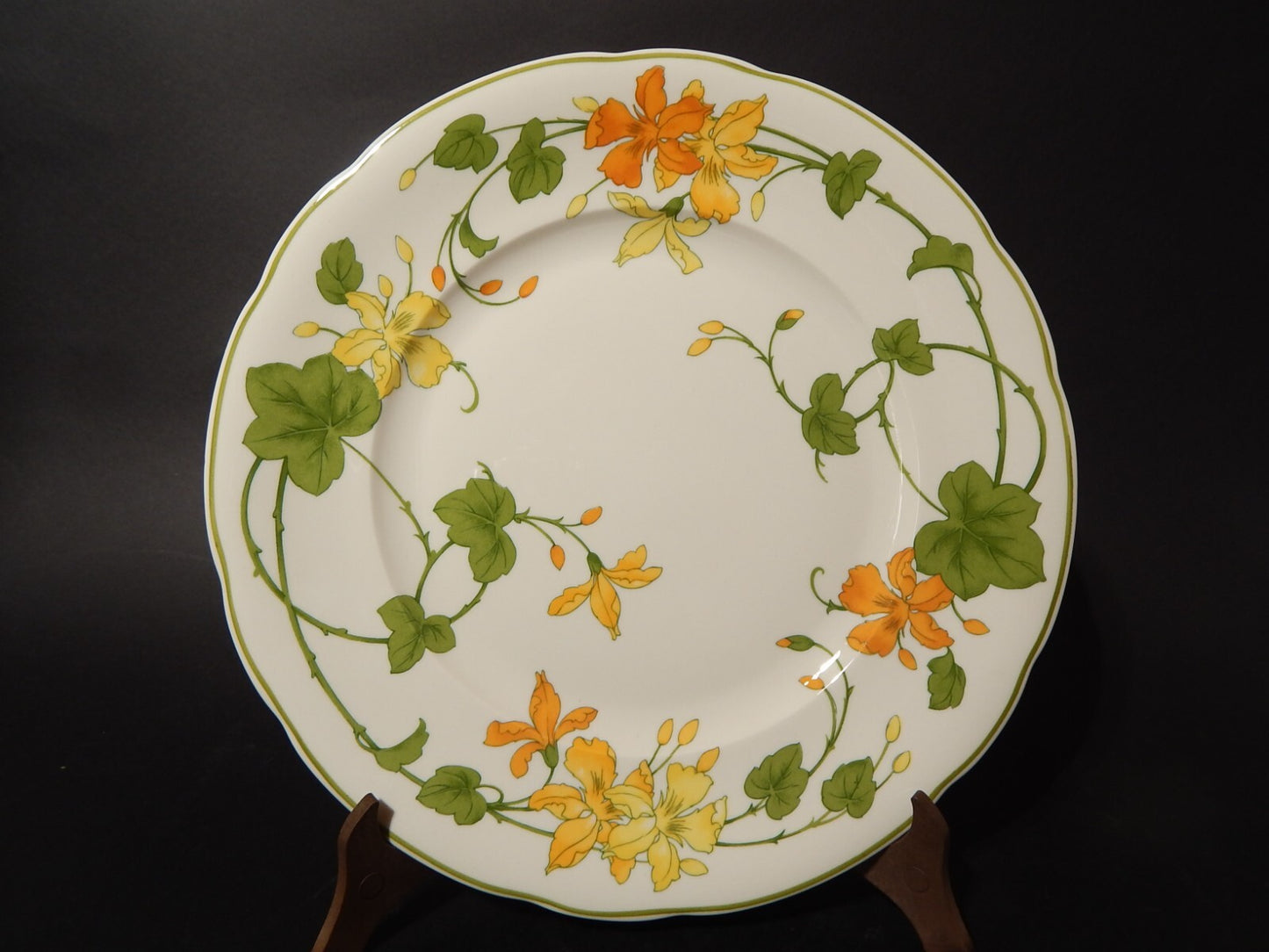 VILLEROY&BOCH PORCELLANA COLLEZIONE GERANIUM PIATTO PIANO CM 26