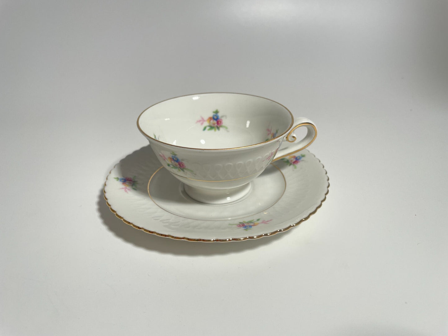 ANTICO SERVIZIO 6 TAZZINE PORCELLANA SELTMANN WEIDEN BAVARIA MODELLO ELISABETH