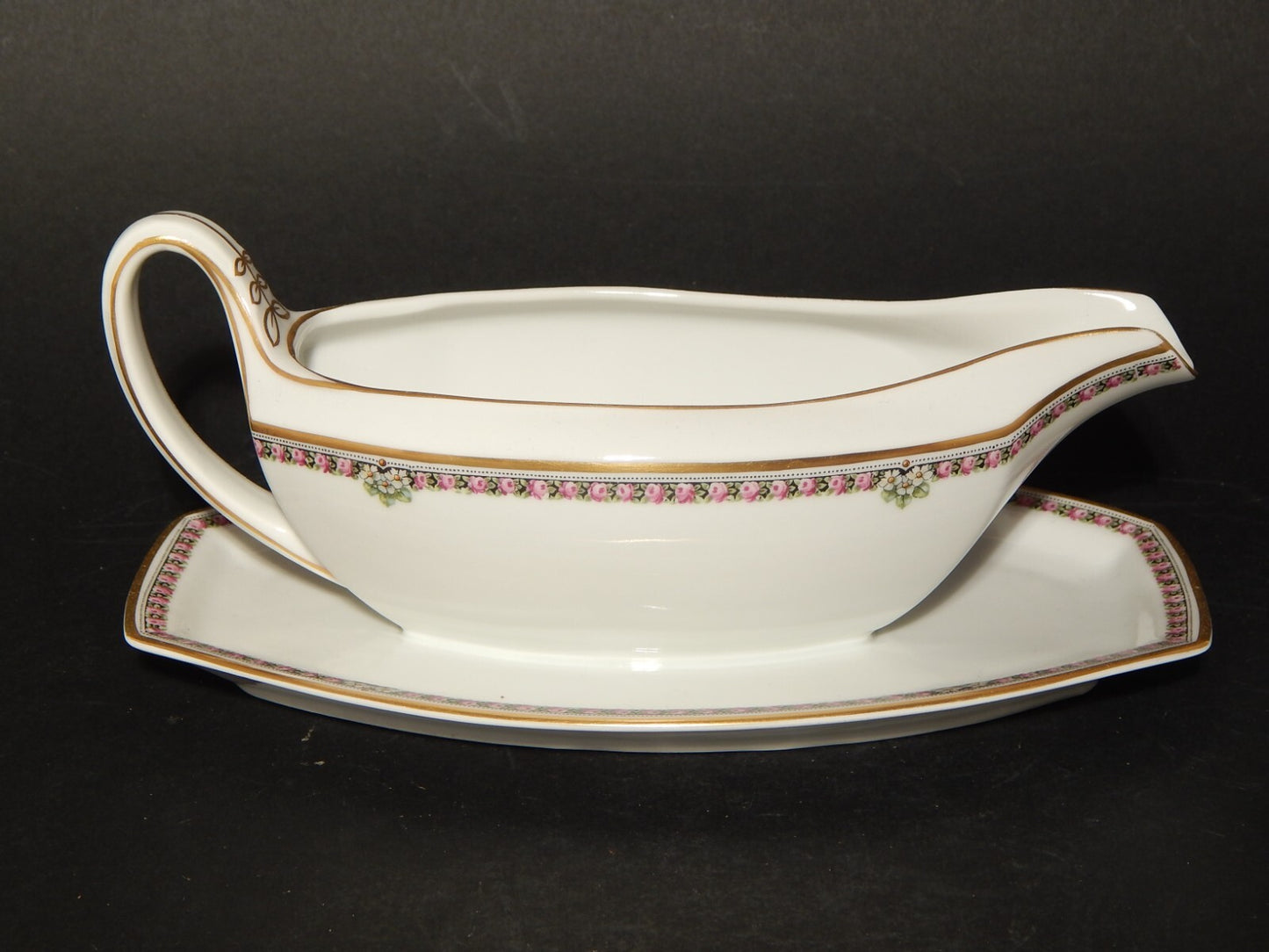 ANTICA ART DECO SALSIERA PORCELLANA HEINRICH &CO BAVARIA LA FAYETTE