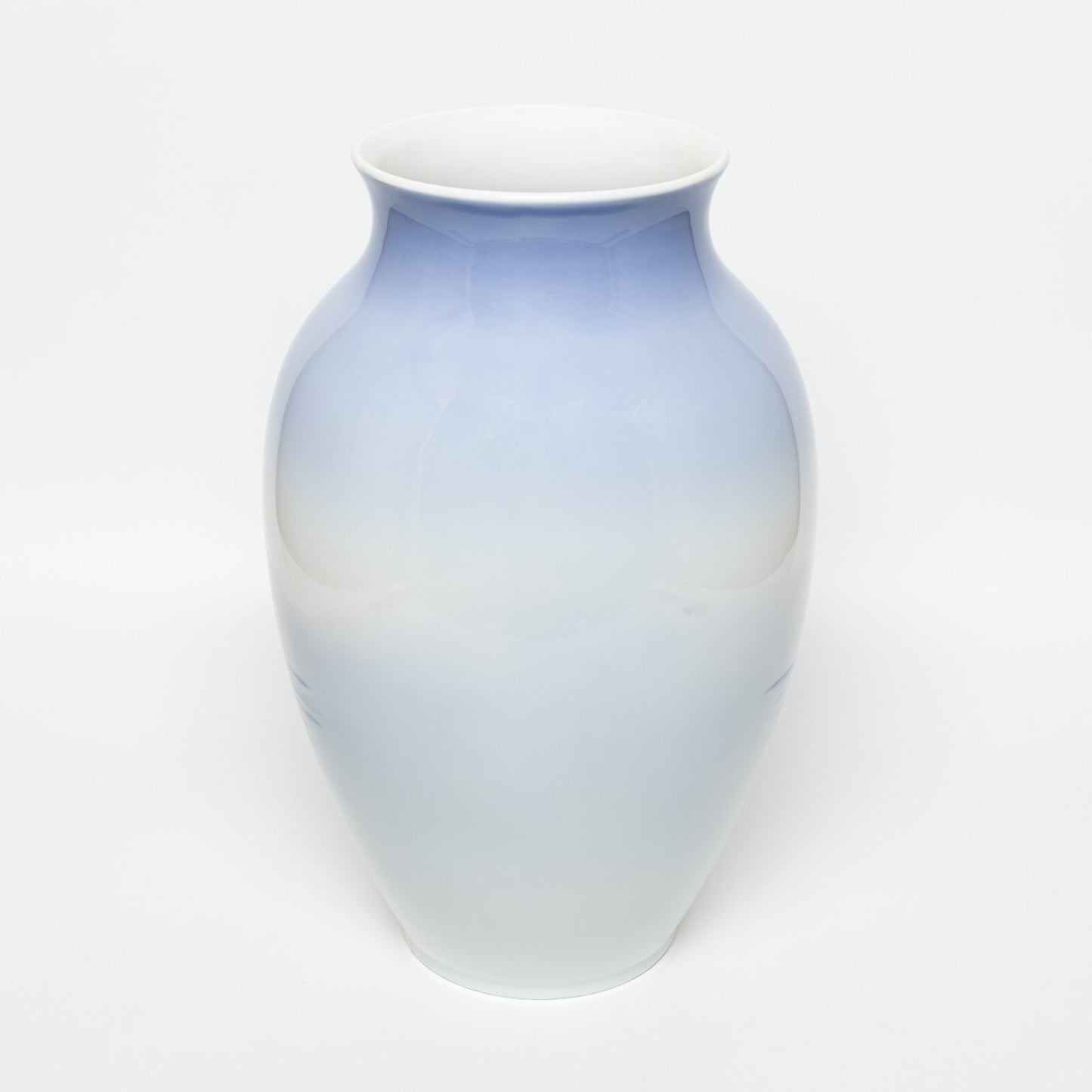 VASO PORCELLANA ROYAL COPENHAGEN "Marina con Barca a Vela" ORIGINALE 33 CM