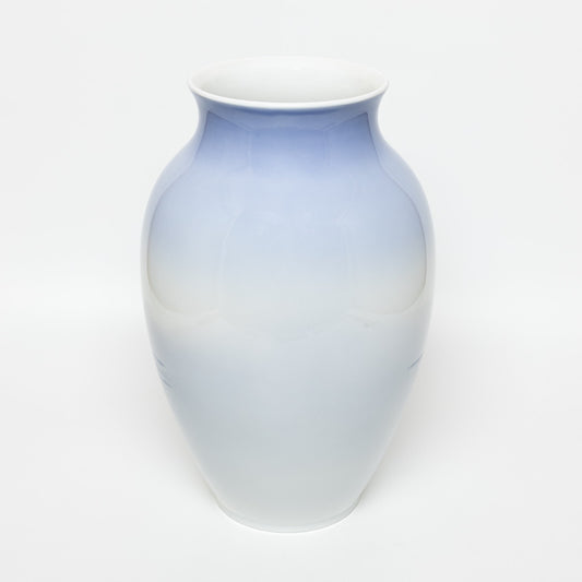 VASO PORCELLANA ROYAL COPENHAGEN "Marina con Barca a Vela" ORIGINALE 33 CM