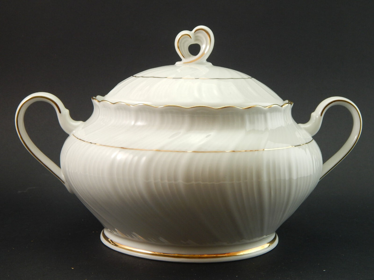 WINTERLING BAVARIA PORCELLANA BIANCA ORO ANNI 70 SERVIZIO PIATTI TAVOLA 41 PEZZI