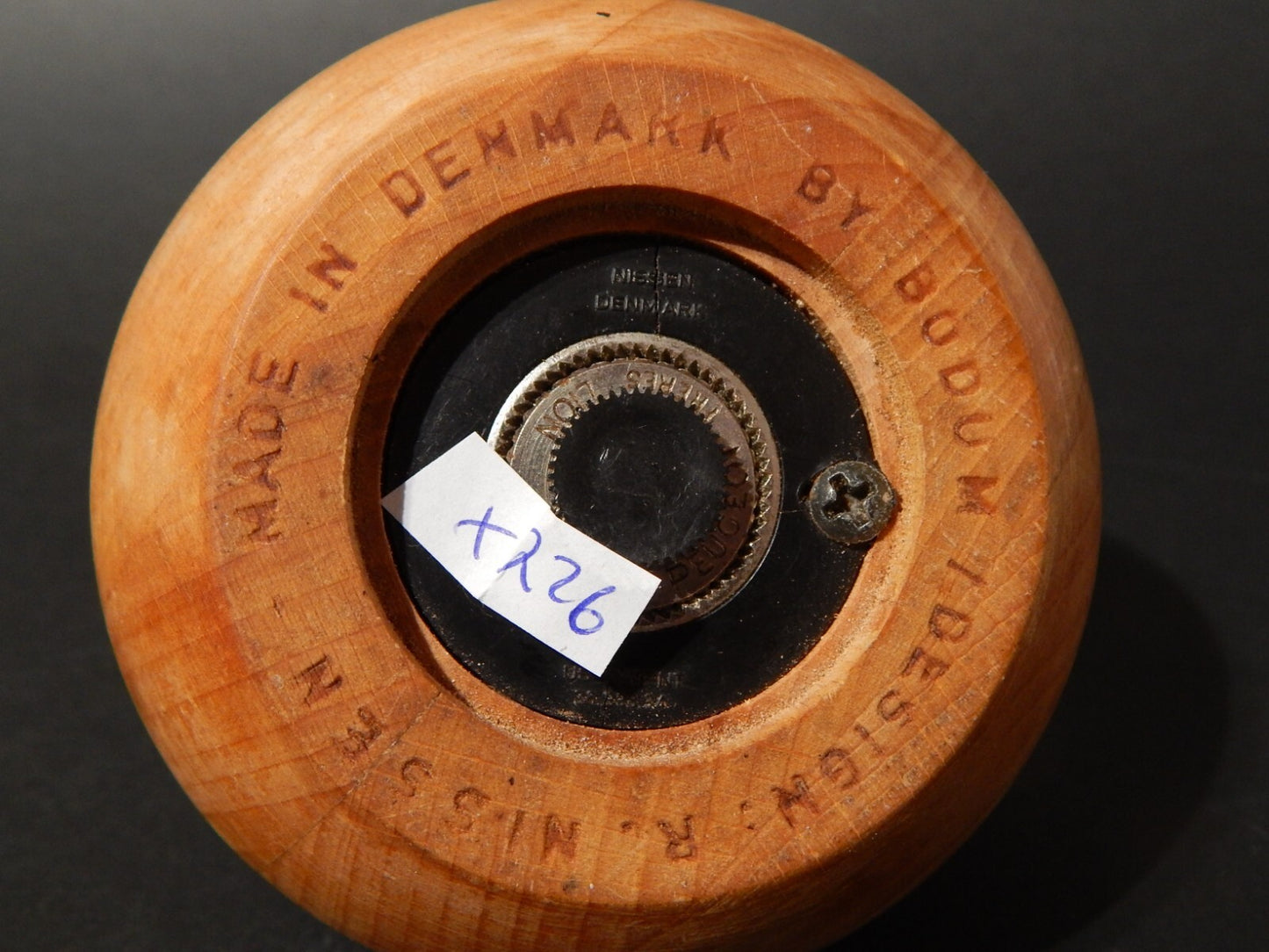 VINTAGE MODERNARIATO MACINA PEPE LEGNO DESIGNED BY RICHARD NISSEN PER BODUM 726