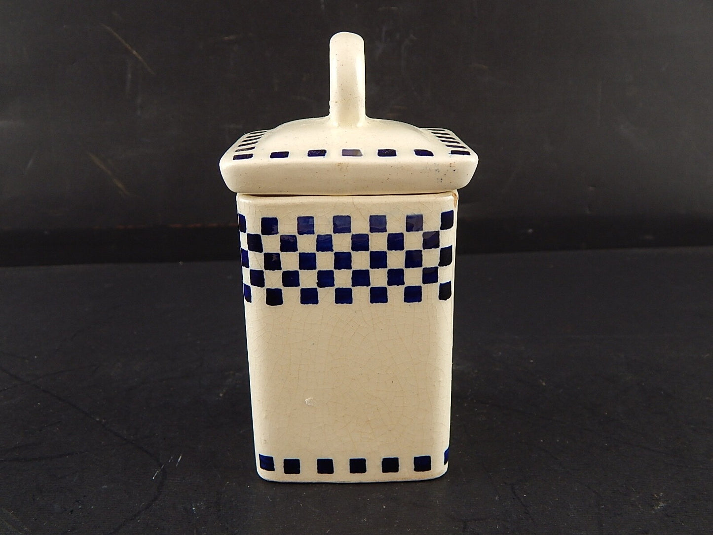 ANTICO BARATTOLO ART DECO CERAMICA CUCINA NORD EUROPA ALLEHAANDE SPEZIE MISTE