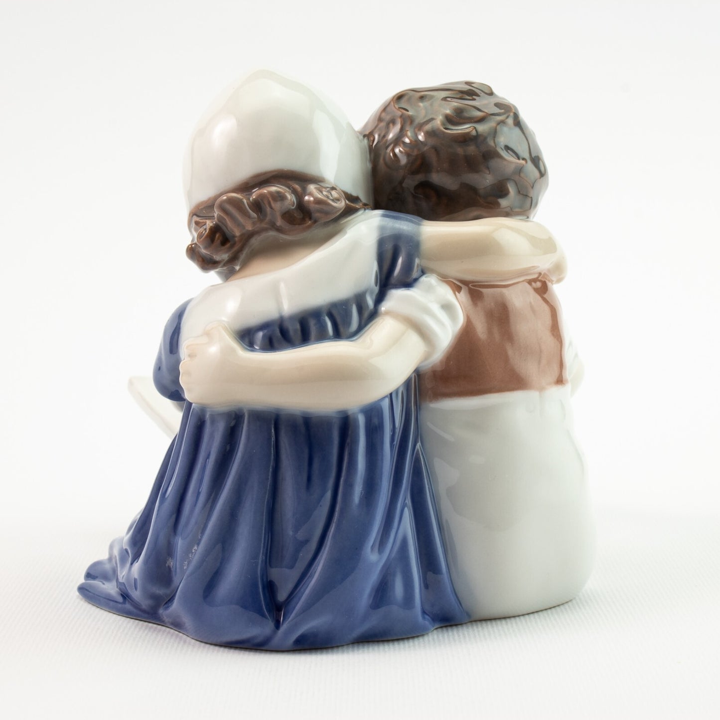 STATUINA PORCELLANA ROYAL COPENHAGEN BING&GRONDAHL "Bambini che Leggono" 1567