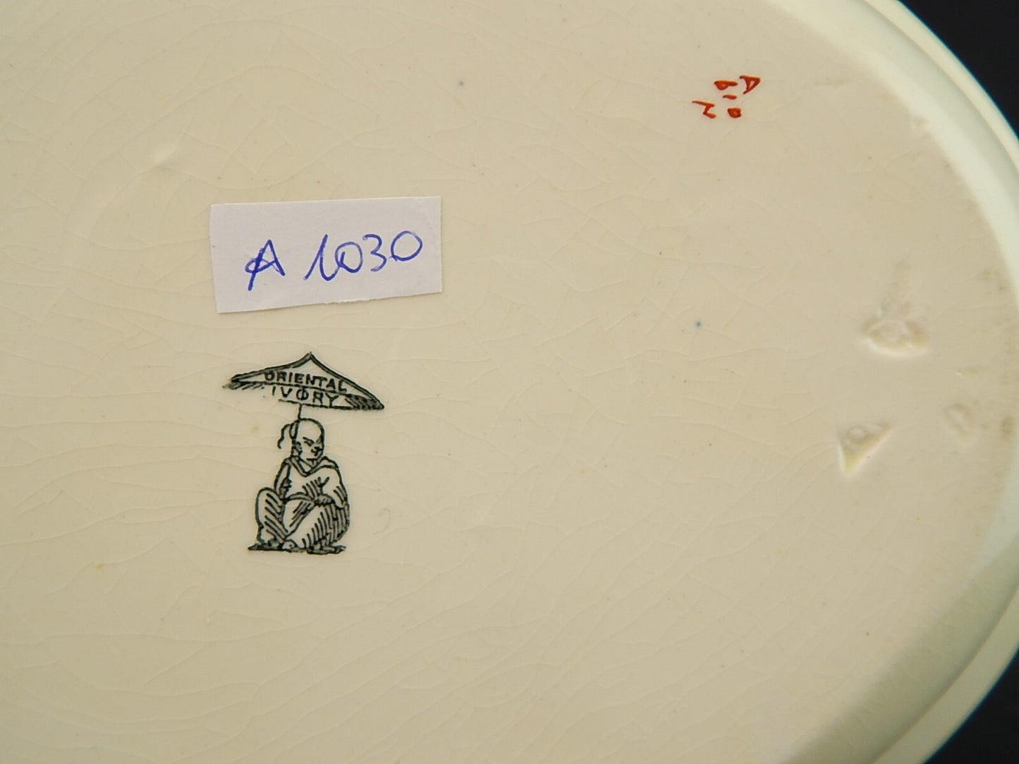 ANTICA 1880 TERRINA LEGUMIERA SEMIPORCELLANA INGLESE BISHOP POWELL & STONIER