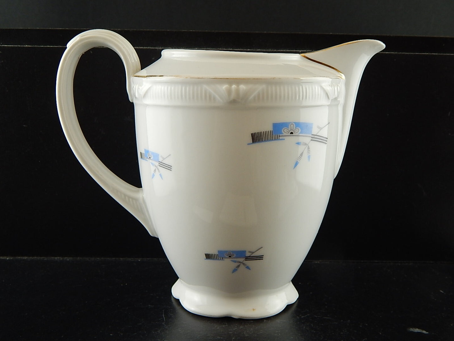 PREZIOSO ANTICO ART DECO SERVIZIO TE' PORCELLANA ZEH SCHERZER BAVARIA