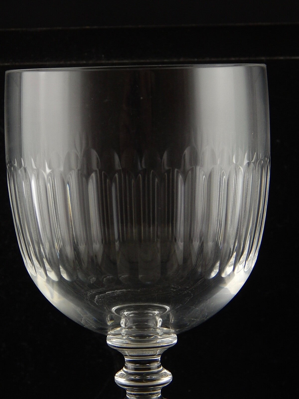 ANTICO CRISTALLERIA MARCHIO BACCARAT CALICE ACQUA CRISTALLO RINASCIMENTO