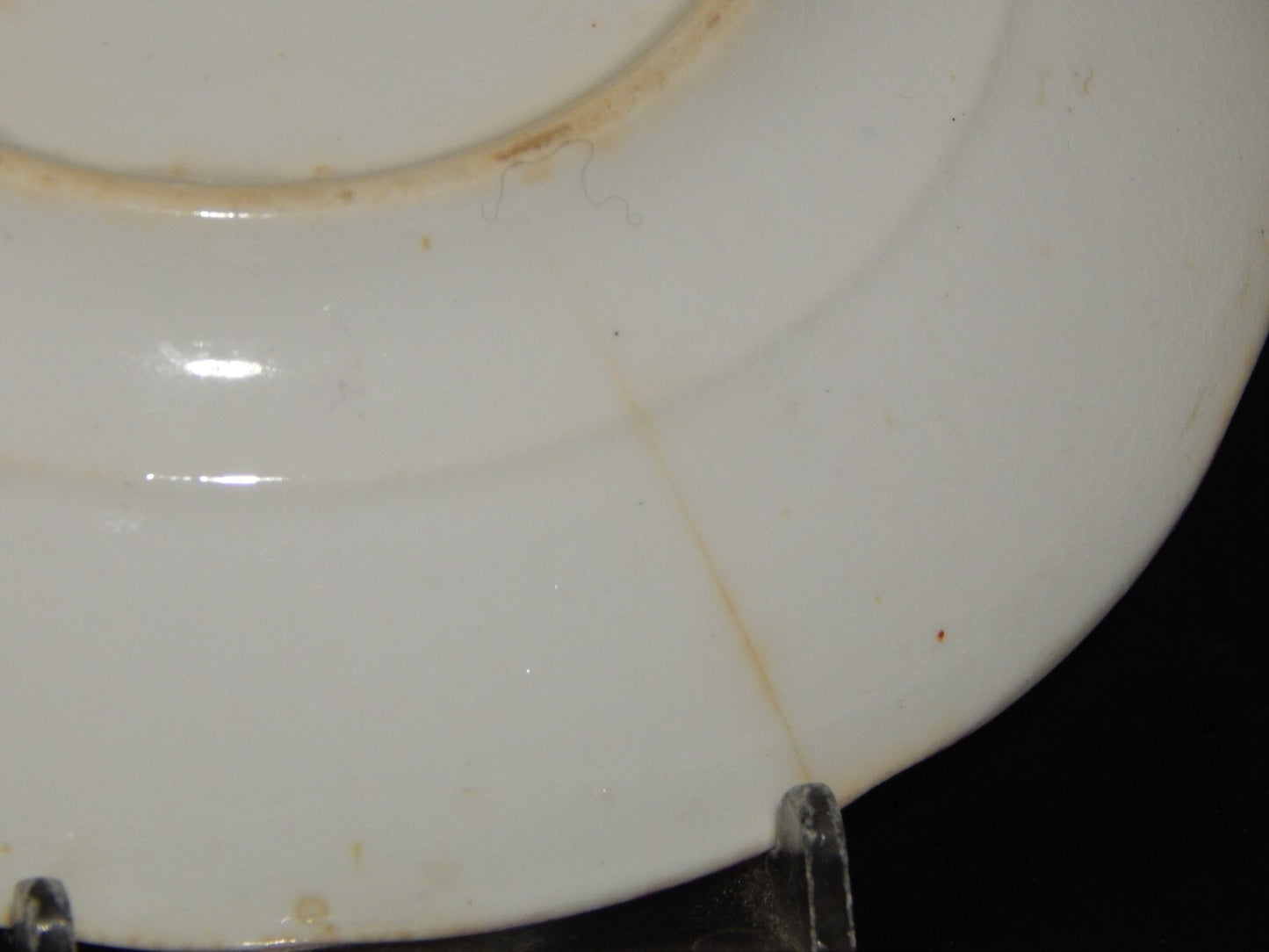 ANTICA GEORGIANA TAZZA TE' PORCELLANA LUSTRO ROSA STAFFORDSHIRE PRIMA META' 800