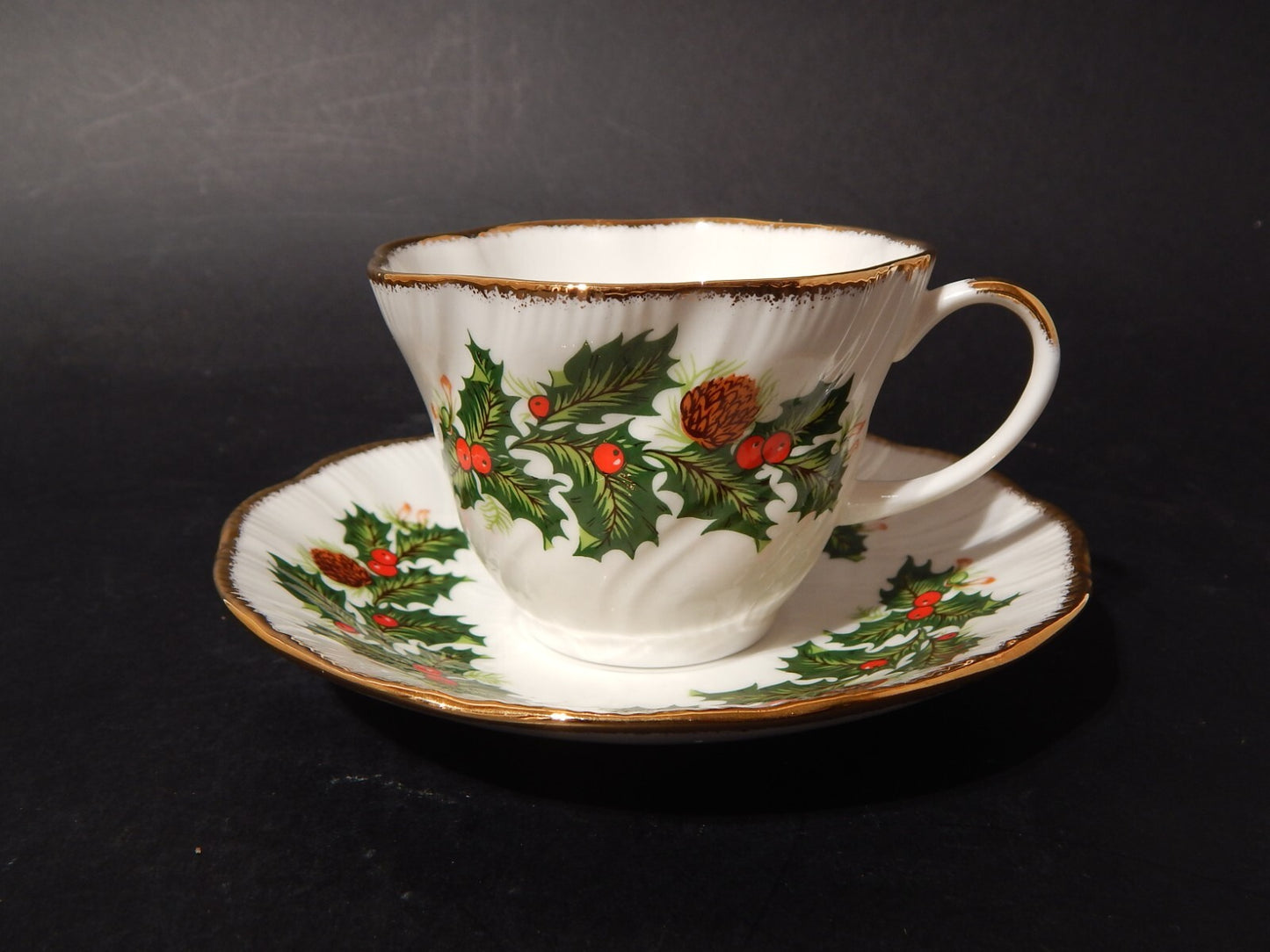 RETRO' PREZIOSA PORCELLANA INGLESE QUEEN'S ROSINA TAZZA TE' JULETIDE IDEA REGALO