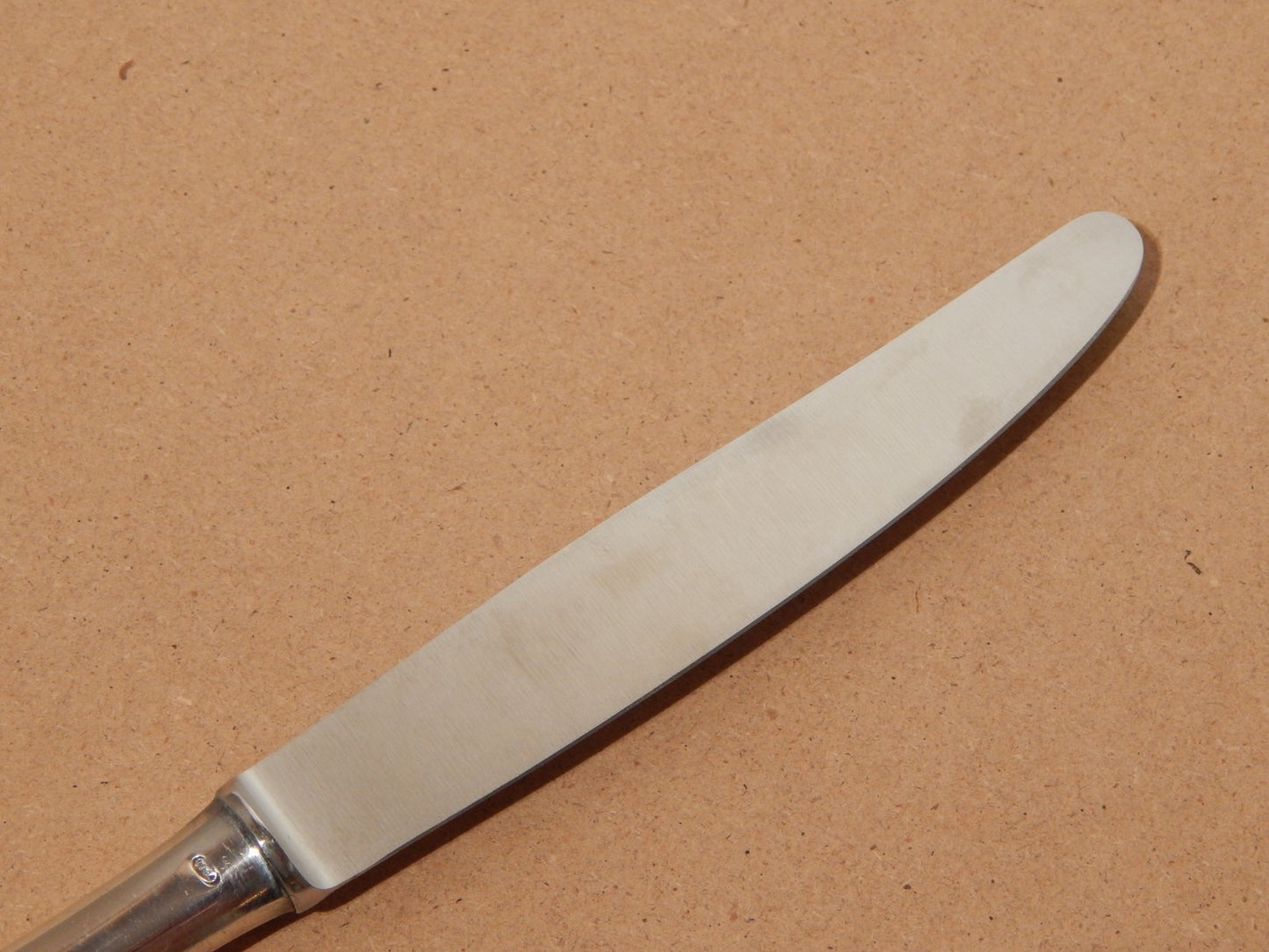 MODERNARIATO ARGENTERIA SAMBONET AS SERVIZIO POSATE ALPACCA ARGENTATE LAME INOX