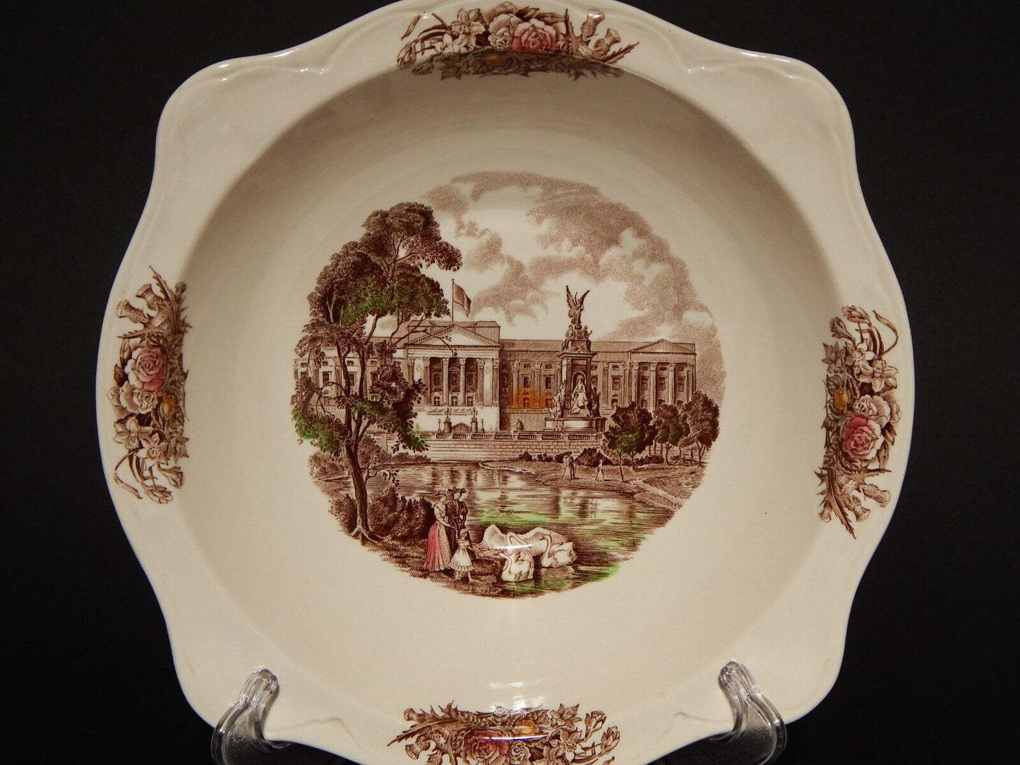 ANTICA INSALATIERA CIOTOLA PORCELLANA JOHNSON BROS ROYAL HOMES OF BRITAIN