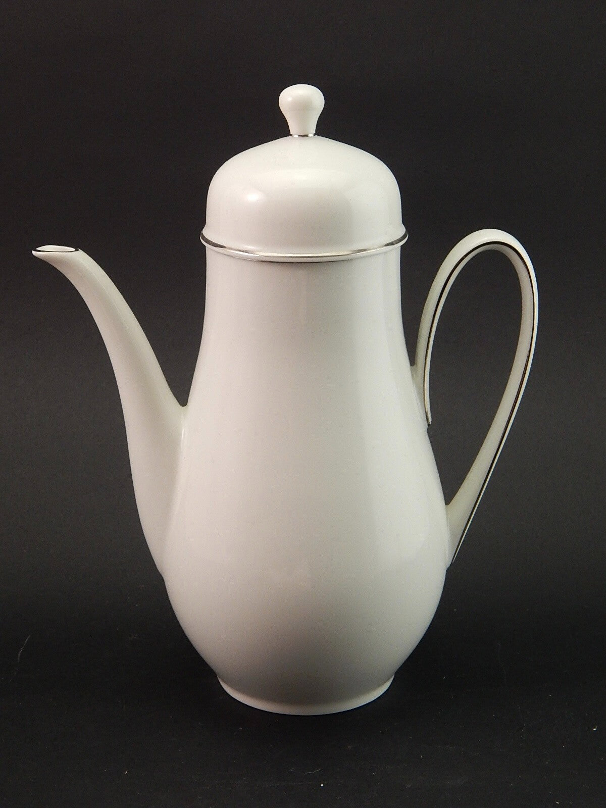 VINTAGE CAFFETTIERA PREZIOSA PORCELLANA HUTSCHENREUTHER OLIVIA 68