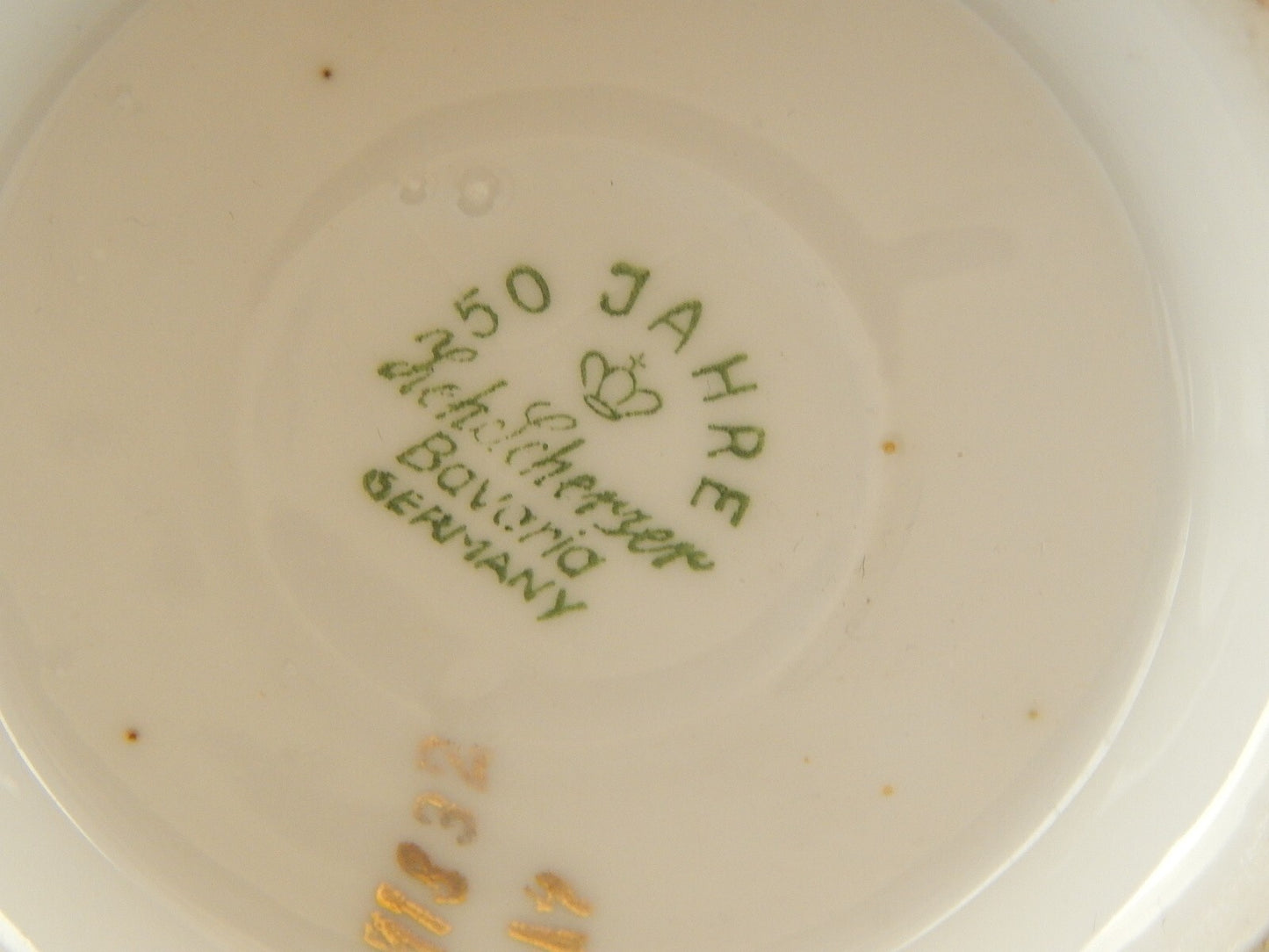 PREZIOSO ANTICO ART DECO SERVIZIO TE' PORCELLANA ZEH SCHERZER BAVARIA