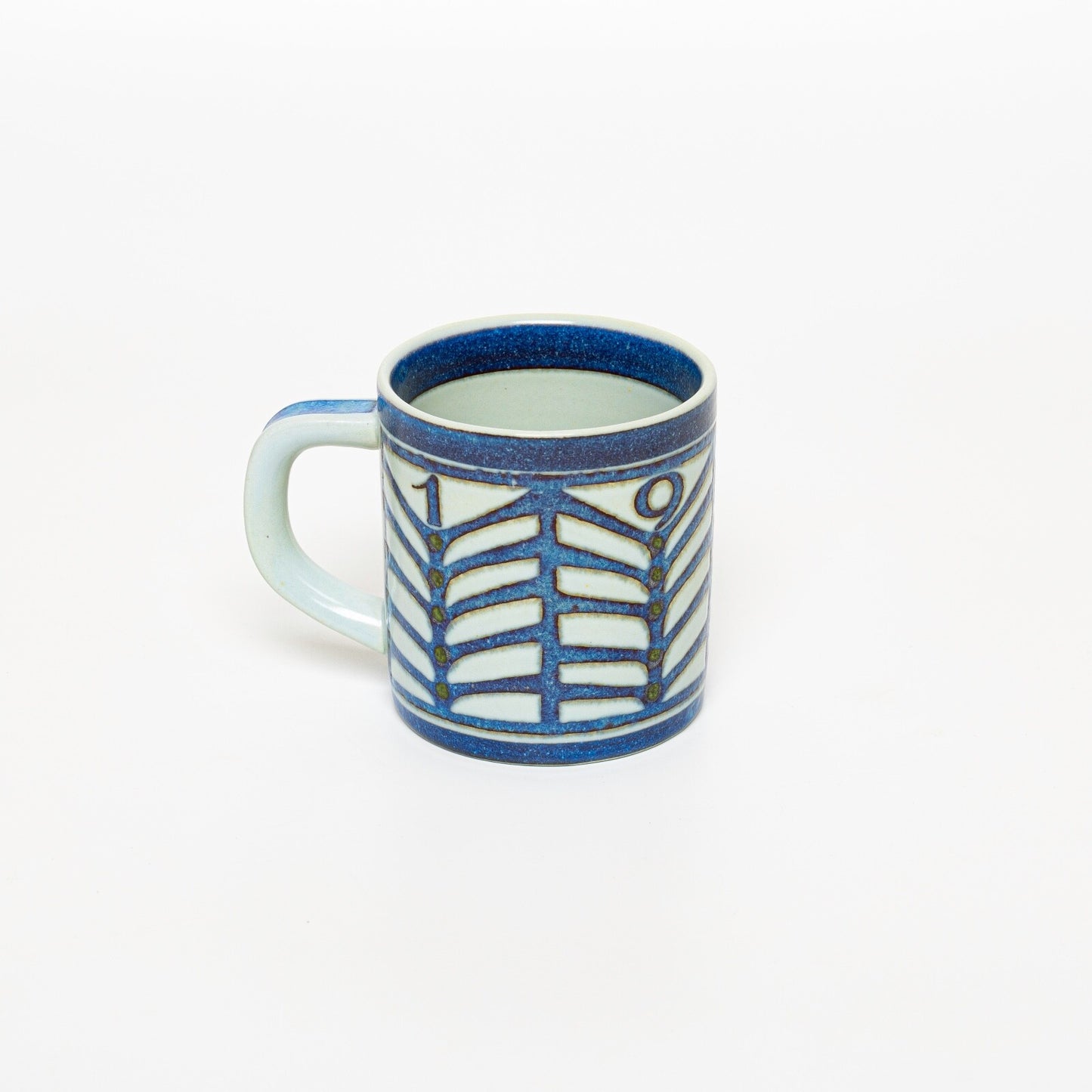 ROYAL COPENHAGEN TAZZA ANNUALE 1970 PICCOLA CERAMICA CM 8 ML 200