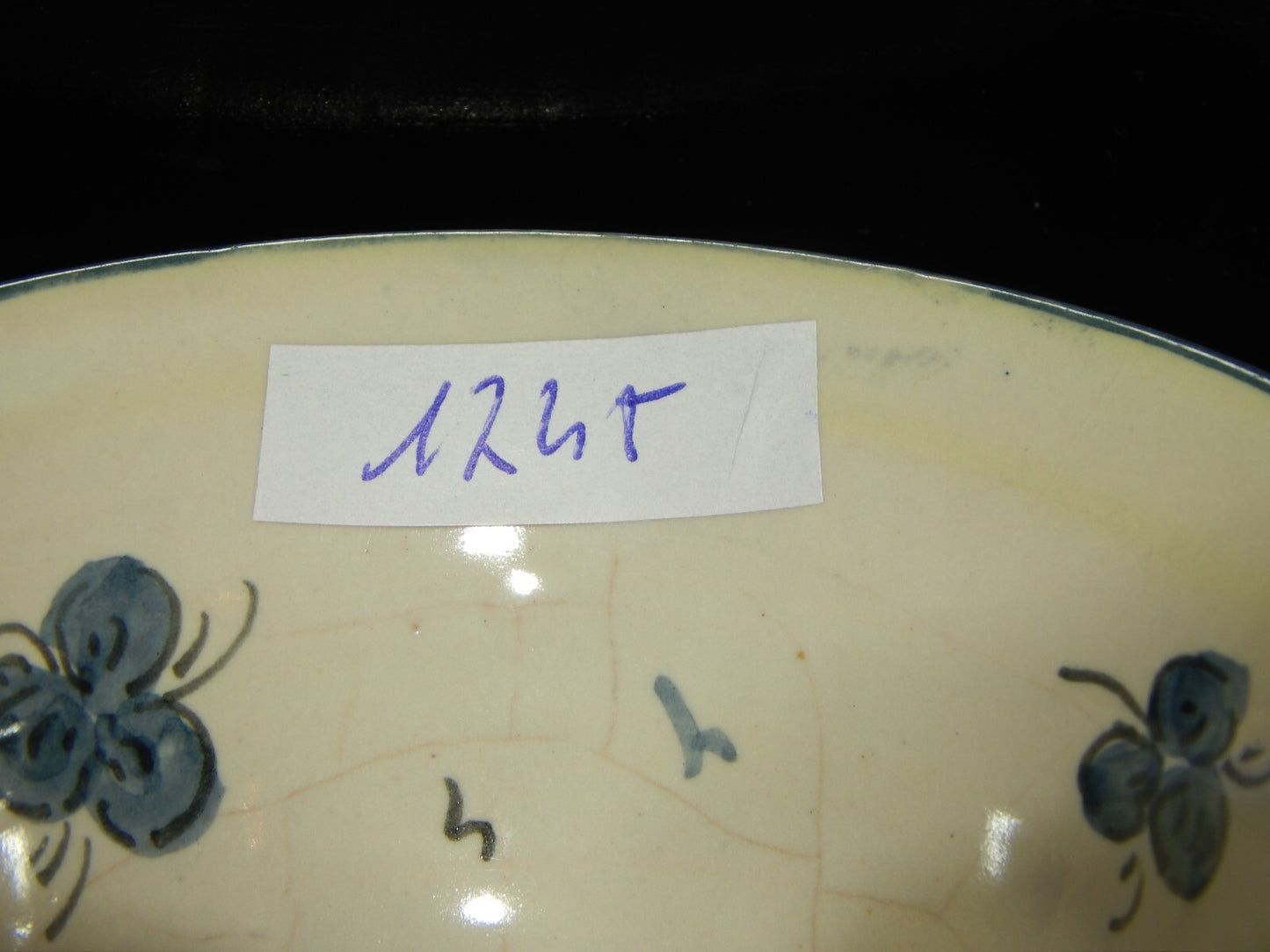 ANTICA TAZZA CERAMICA ALBISOLA ALBA DOCILIA FATTA DIPINTA A MANO PRIMO 900 #1745