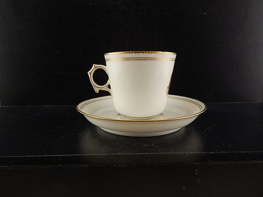 ANTICA PORCELLANA TAZZA ALFRED HACHE&CO VIERZON PARIS MONOGRAMMA DIFETTO