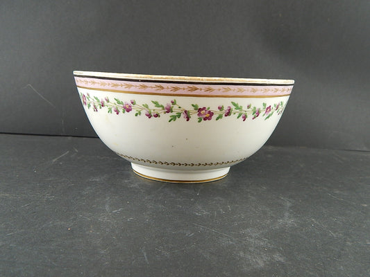 ANTICA RARA CIOTOLA SCODELLA PORCELLANA DI PARIGI DECORATA A MANO EPOCA IMPERO