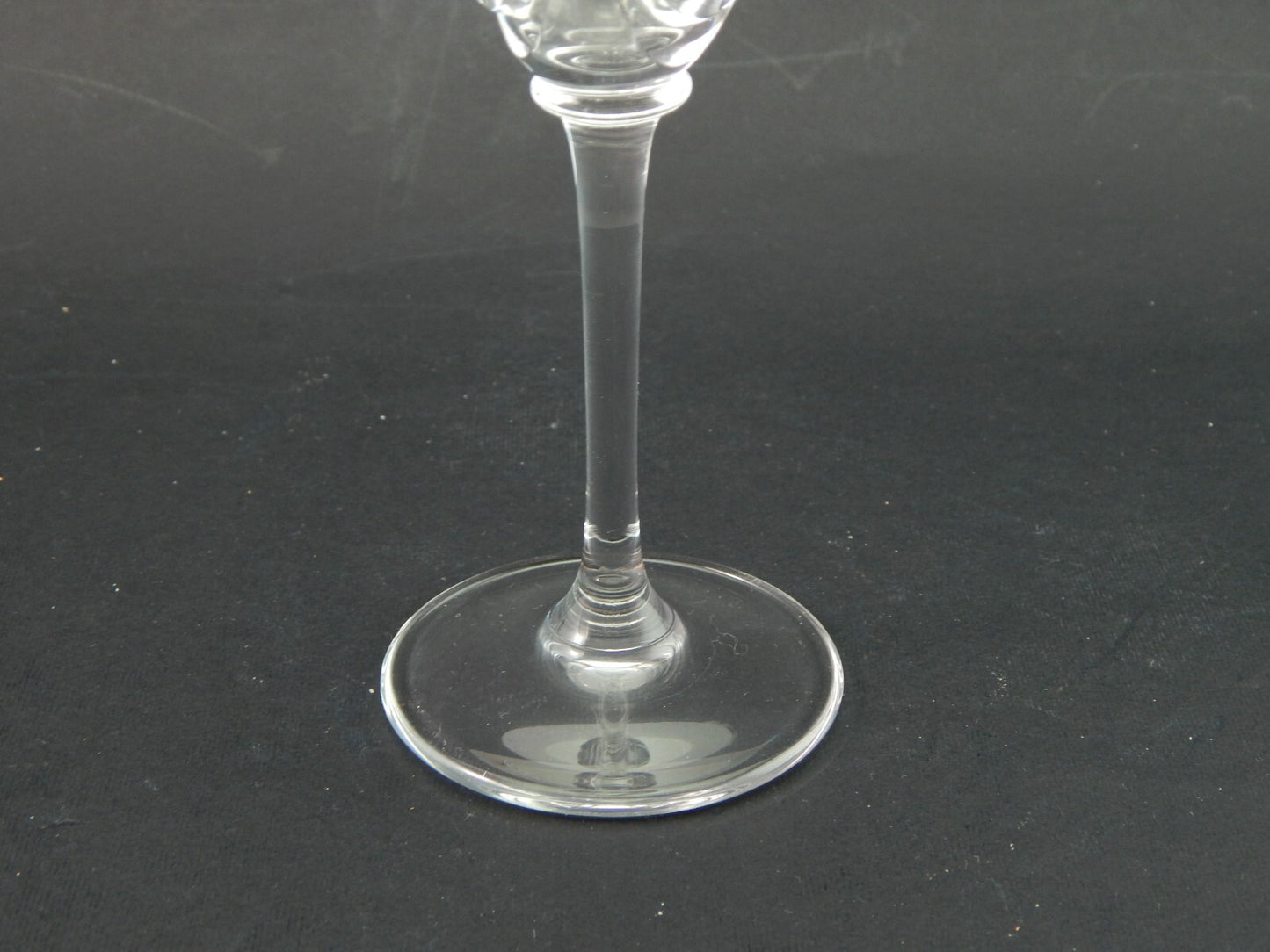 VINTAGE ELEGANTE SERVIZIO 18 CALICI CRISTALLO IN STILE ART DECO MADE IN ITALY