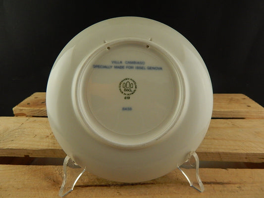 ROYAL COPENHAGEN BING&GRONDAHL PIATTO PORCELLANA GENOVA VILLA CAMBIASO