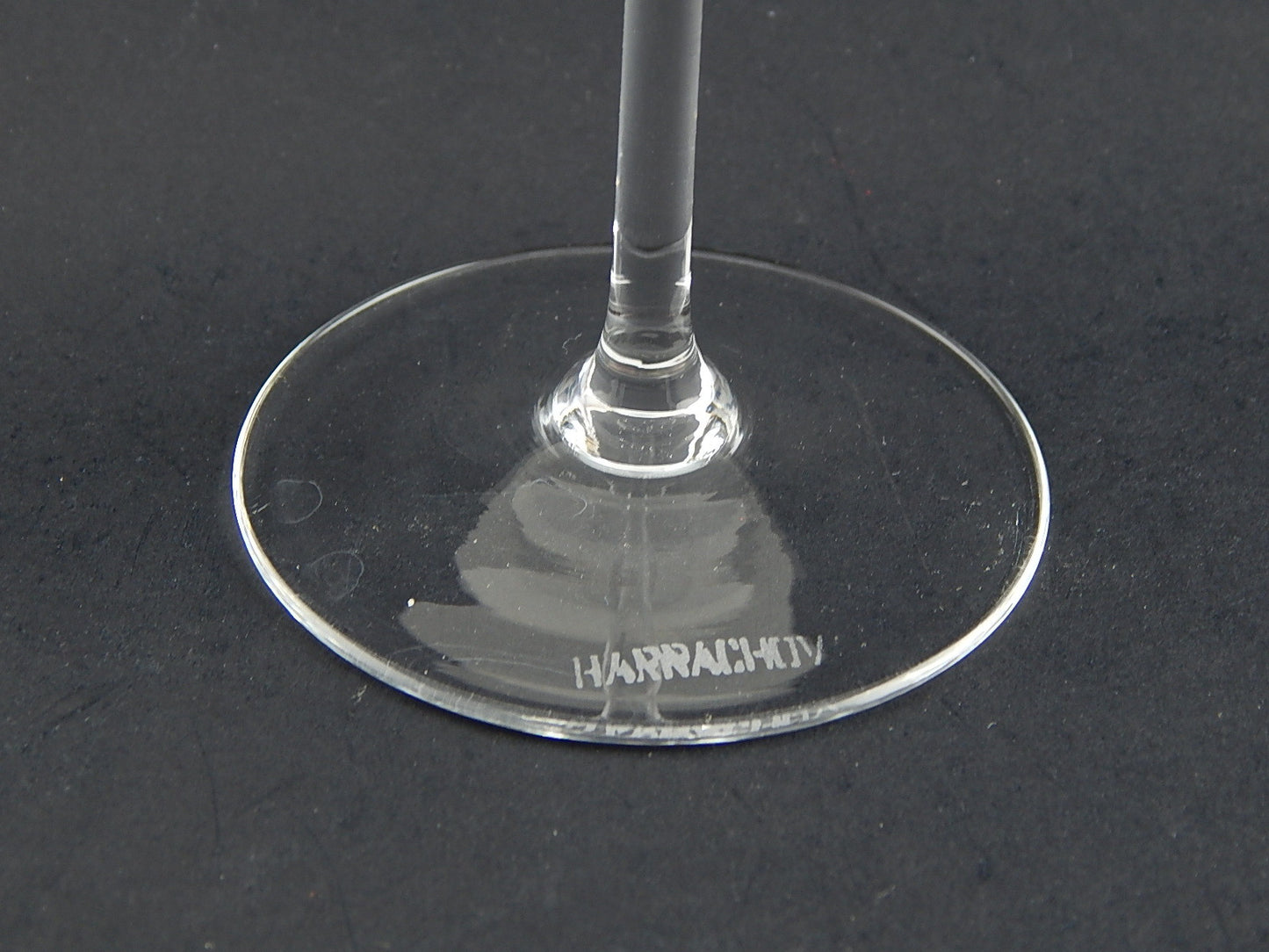 BICCHIERE CALICE DI CRISTALLO DI BOEMIA HARRACHOV 1712 BOHEMIAN CRYSTAL GLASS