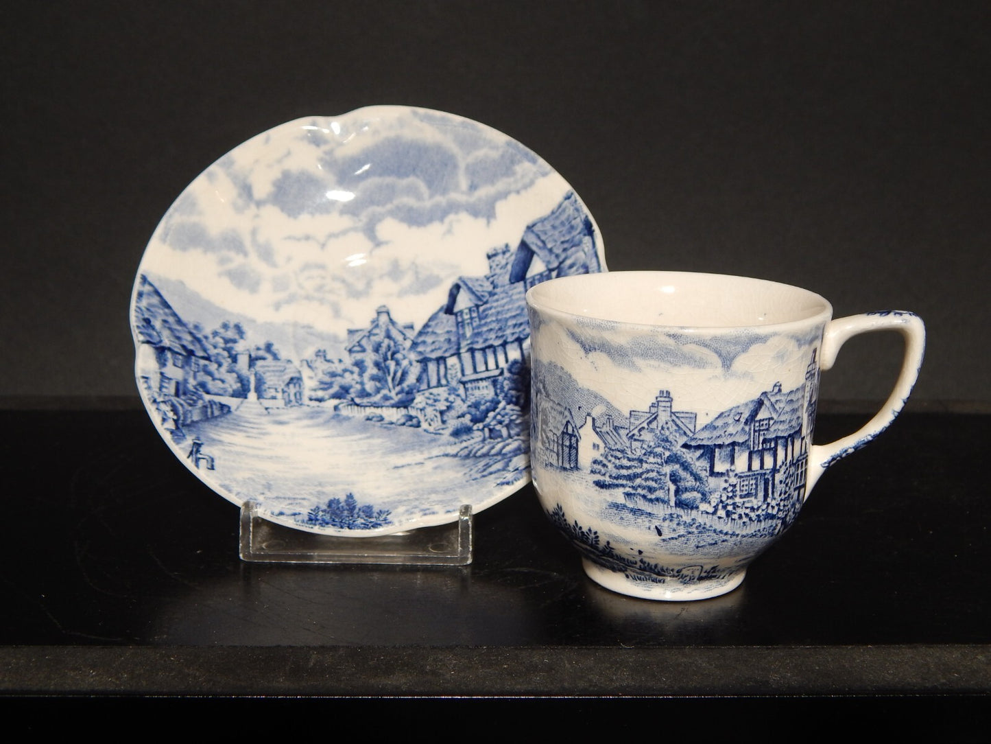 ANTICA TAZZINA CAFFE' SEMI PORCELLANA JOHNSON BROS OLDE ENGLISH COUNTRYSIDE 1357