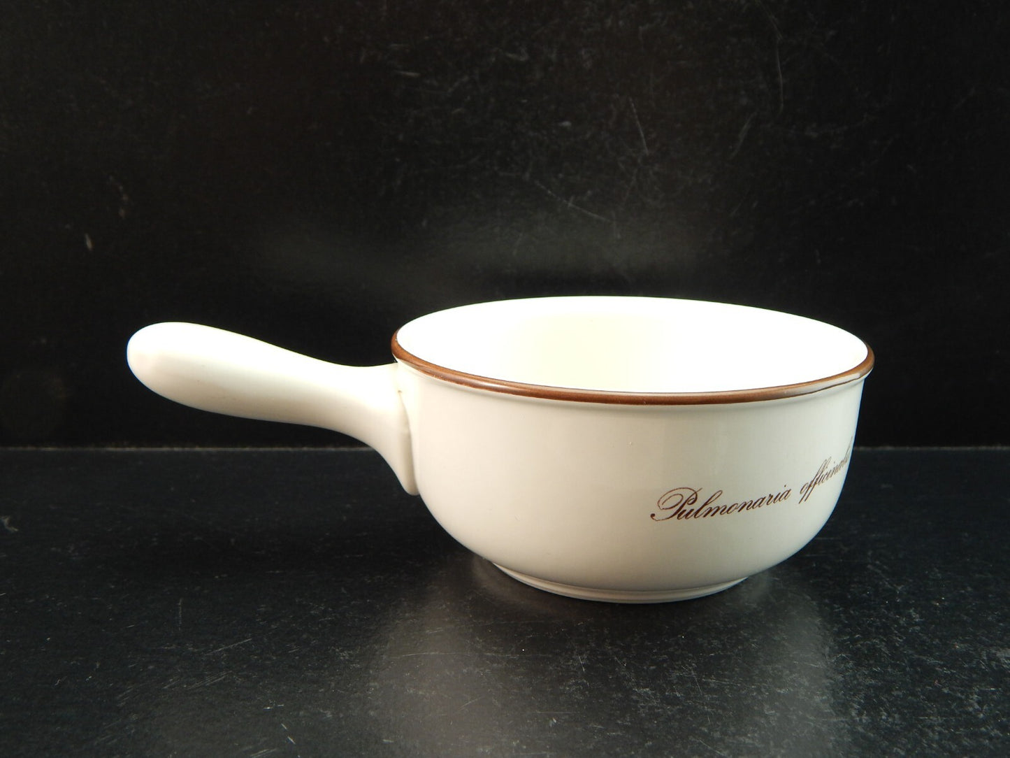 VINTAGE VILLEROY&BOCH TEGAMINO CIOTOLA CON MANICO PORCELLANA COLLEZIONE BOTANICA