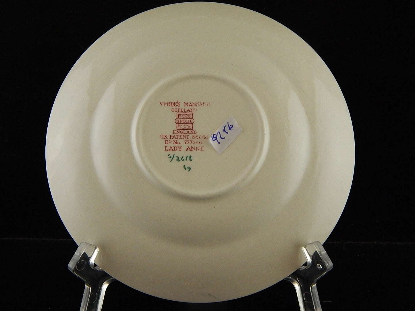 ANTICA TAZZA TE' INGLESE SEMI PORCELLANA COPELAND SPODE'S MANSARD LADY ANNE