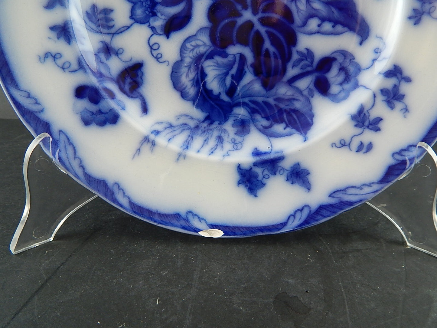 ANTICO RARO PIATTO PORCELLANA WEDGWOOD WATER NYMPH DIPINTO MANO FINE '800 A706