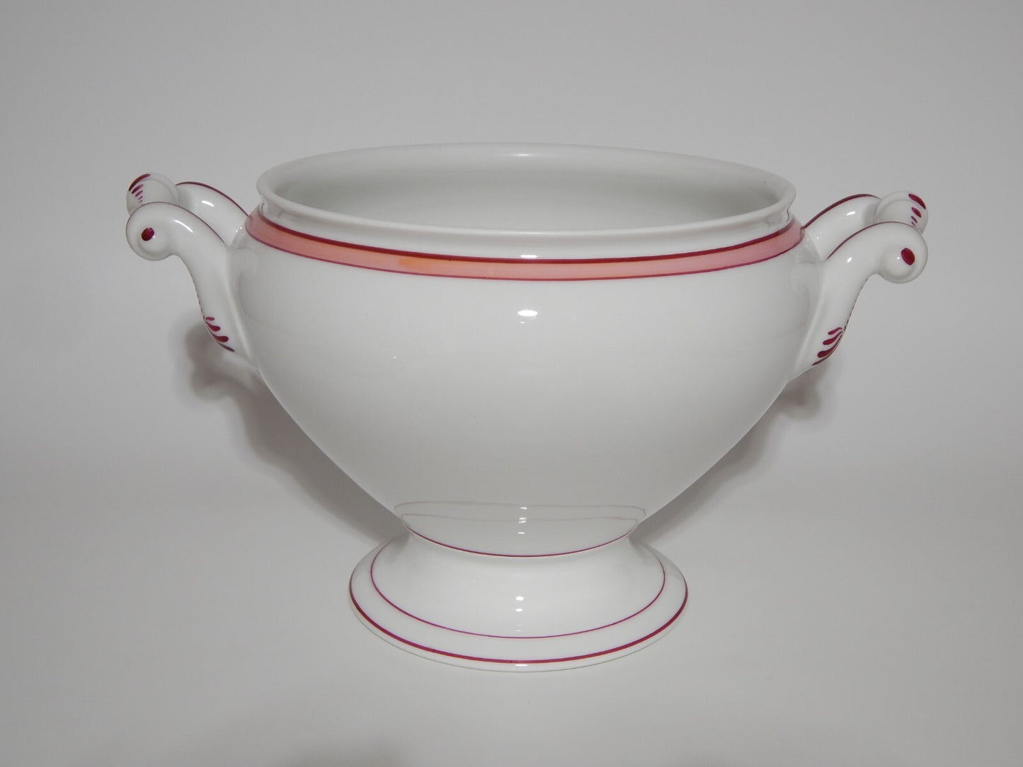 ANTICA PROBABILE MANIFATTURA HAVILAND ZUPPIERA CENTROTAVOLA PORCELLANA FINE 800