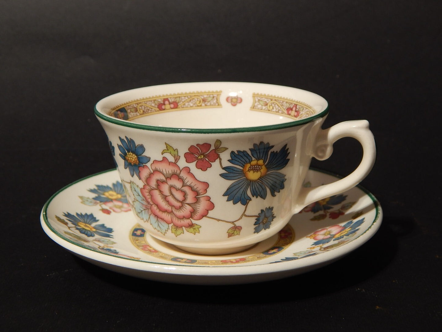 VINTAGE TAZZA TÈ PORCELLANA ORIENT DYNASTY COLLECTION BY FRANCISCAN X450