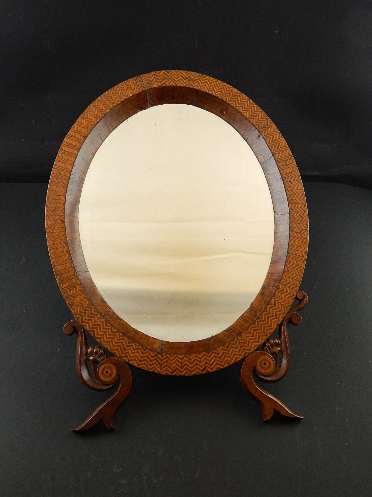 ANTICA AUTENTICA RARA SPECCHIERA FRANCESE EPOCA PRIMA META' 800 STILE CARLO X