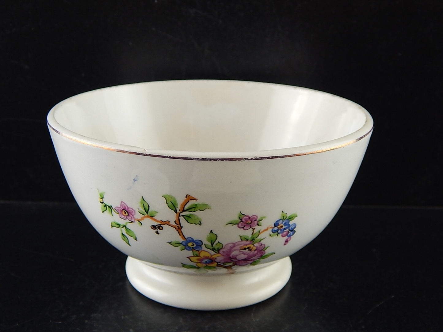 ARTE POVERA ANTICA 1927 SCODELLA TAZZA CERAMICA REVELLI LAVENO MARCHIO AQUILA