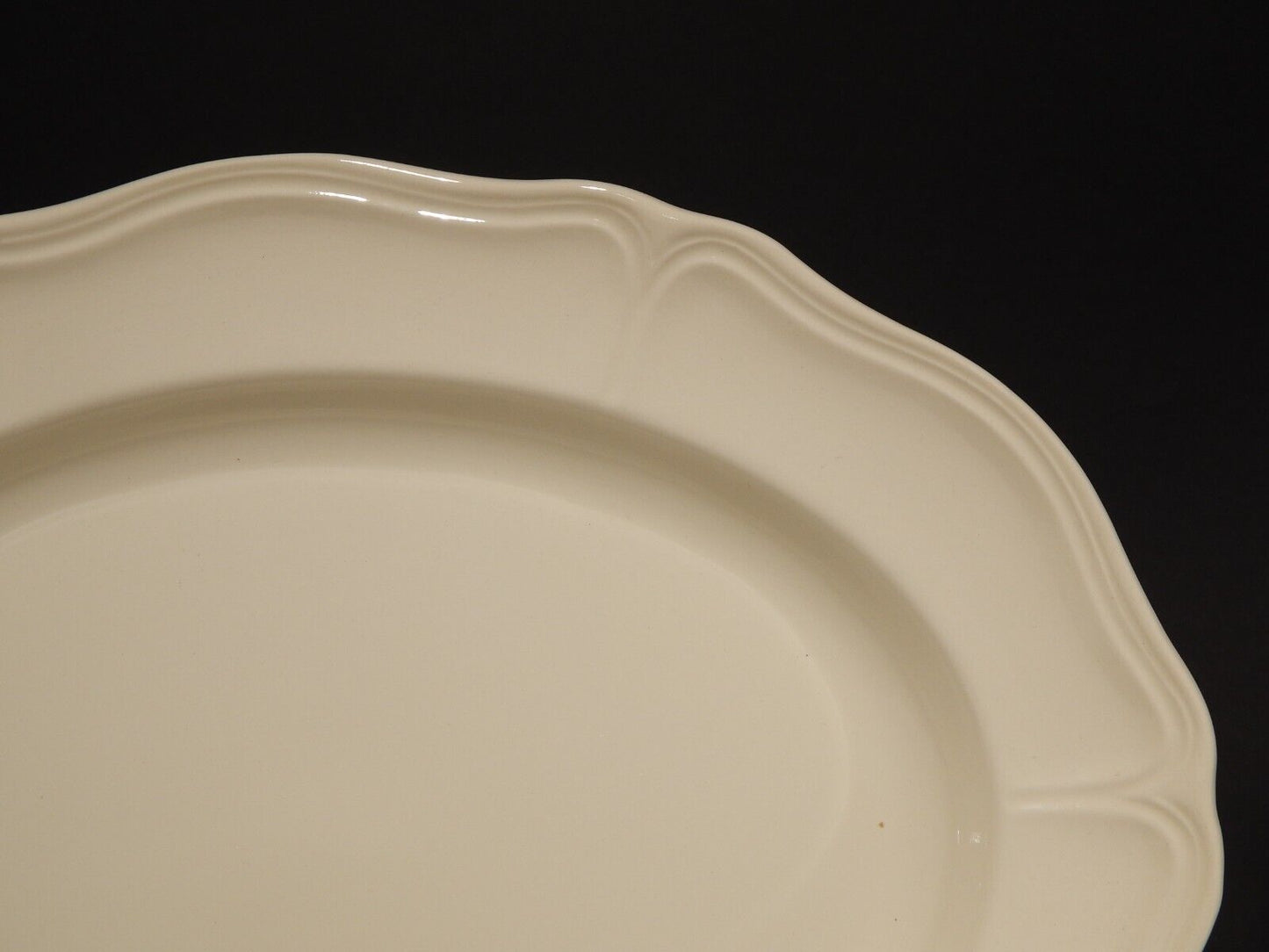 VINTAGE CERAMICA WEDGWOOD ETRURIA BARLASTON QUEENS SHAPE VASSOIO PIATTO OVALE